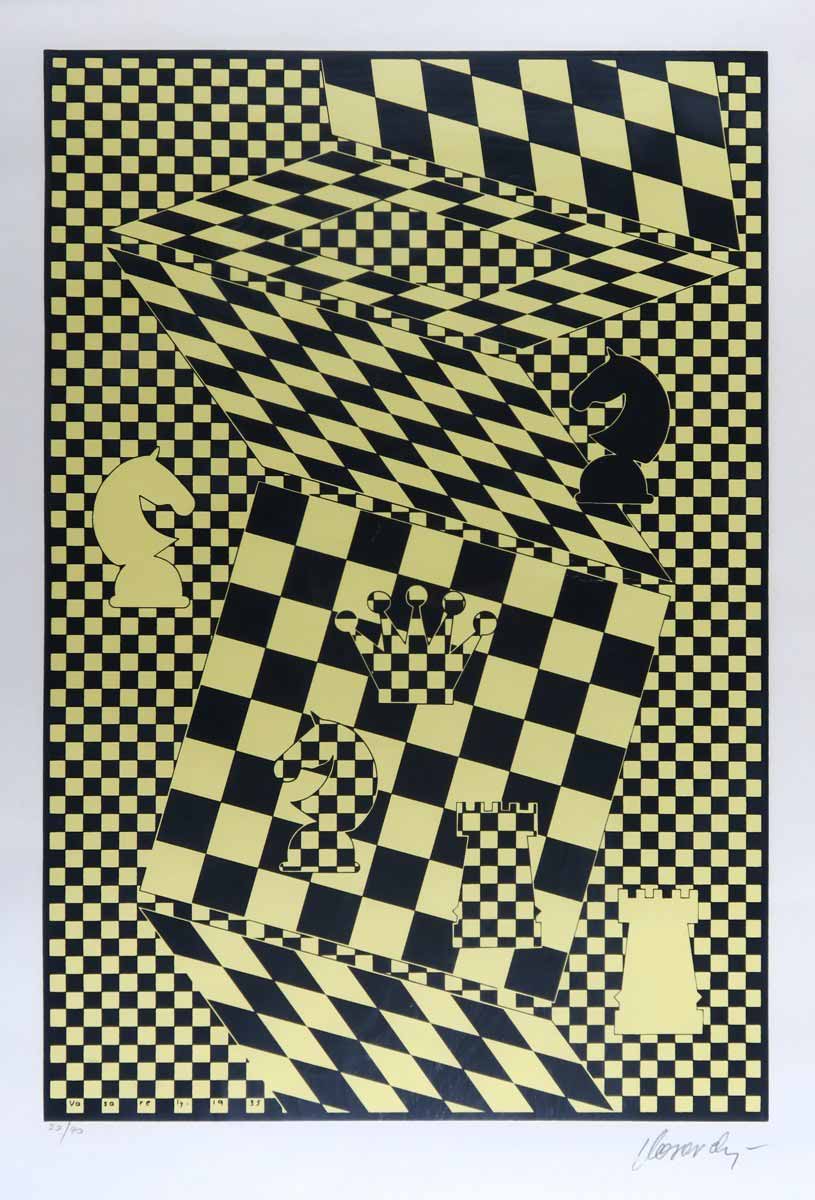 Victor Vasarely - Šachovnice