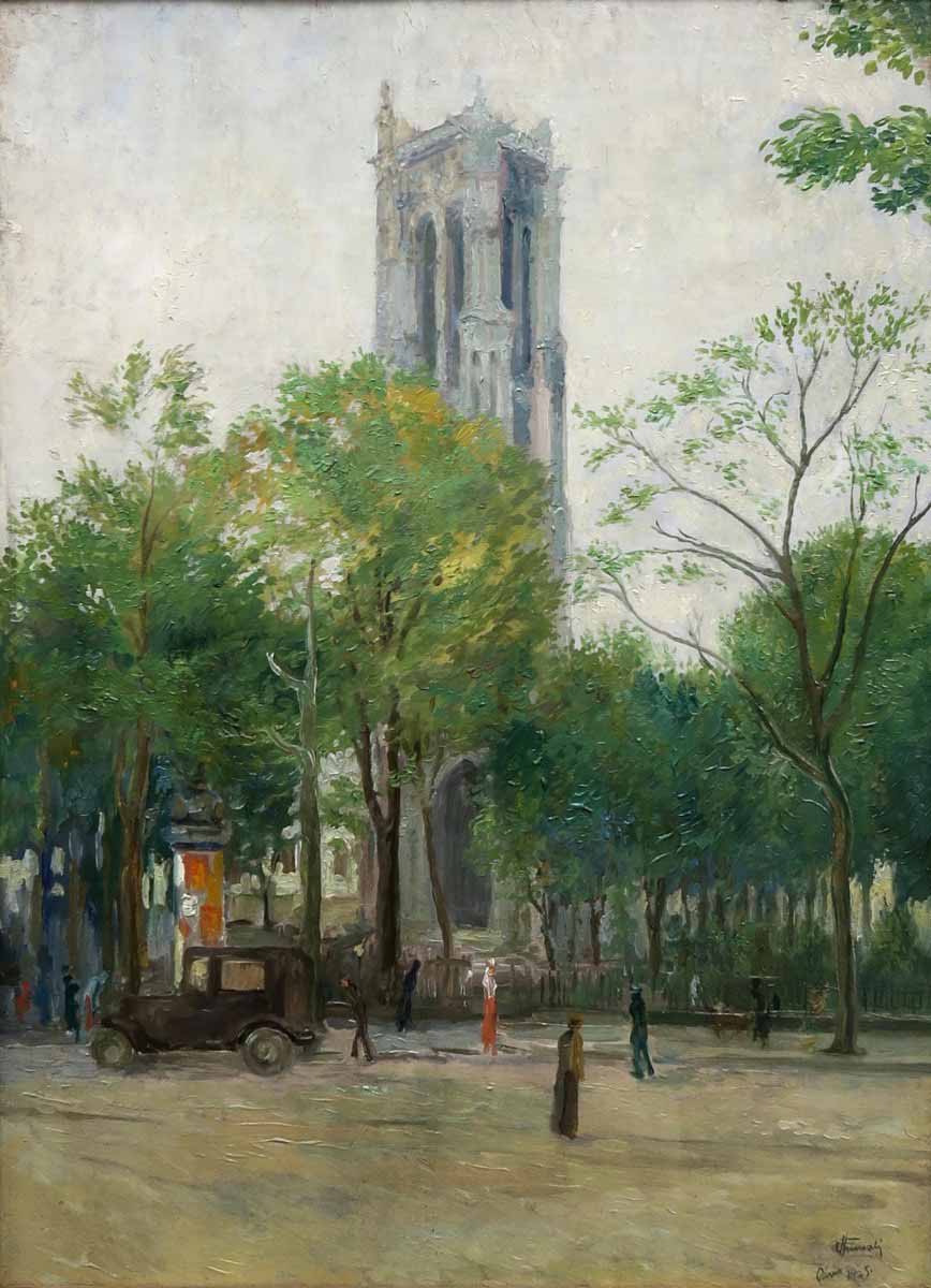 Vladislav Hřímalý - Tour Saint Jacques v Paříži