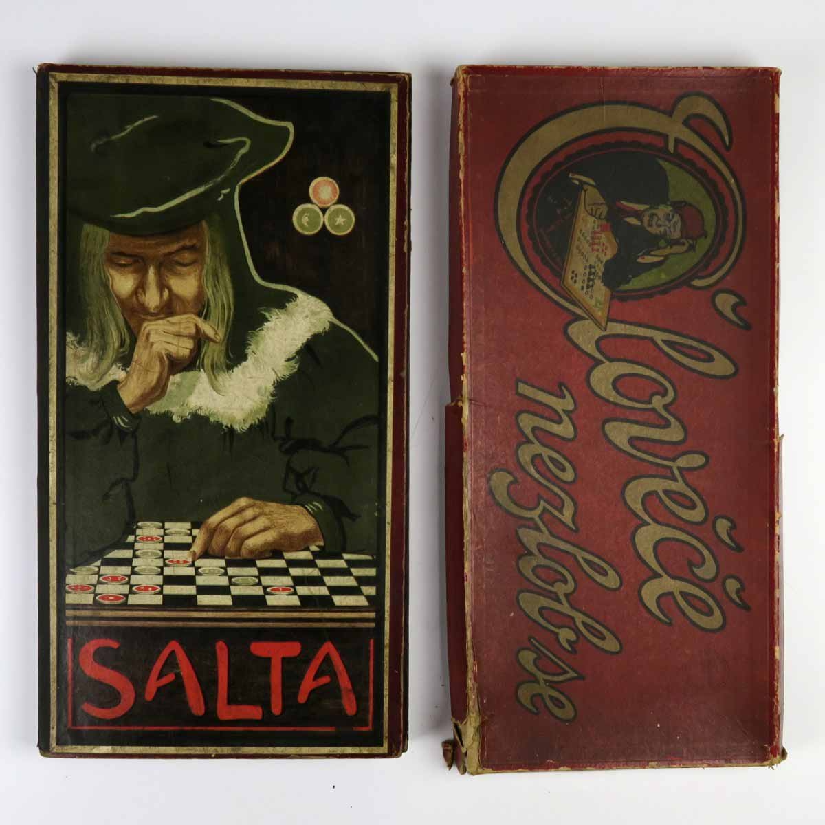 Stolní hry - Salto a Člověče nezlob se