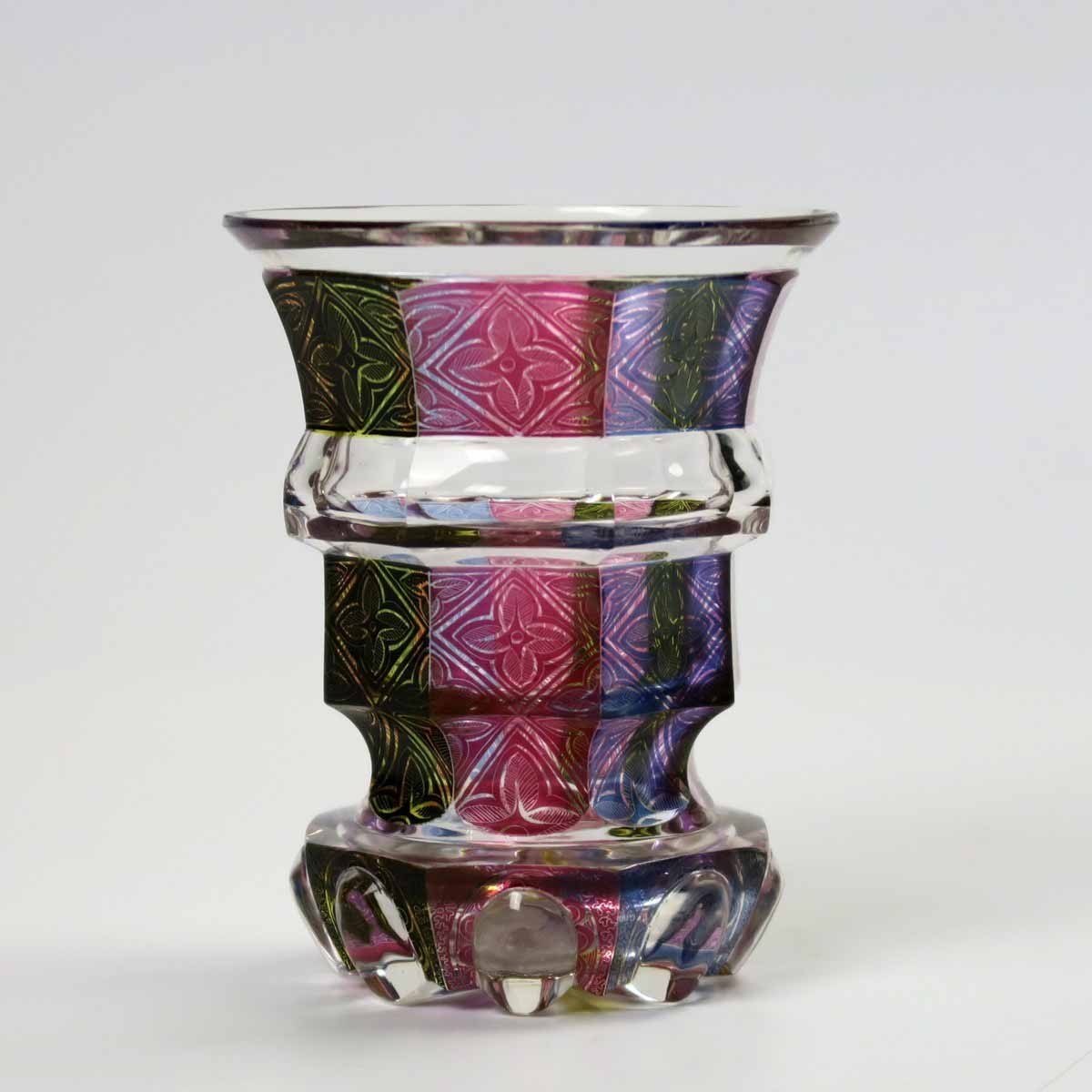 Biedermeierová číška - Egermann