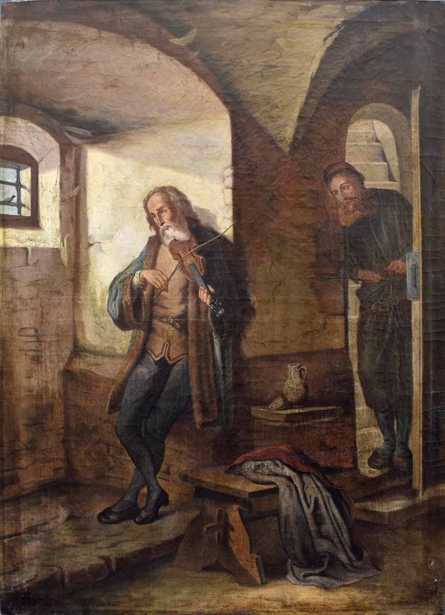 František Čermák (1822 - 1884) - /napodobitel/  | Dalibor v žaláři