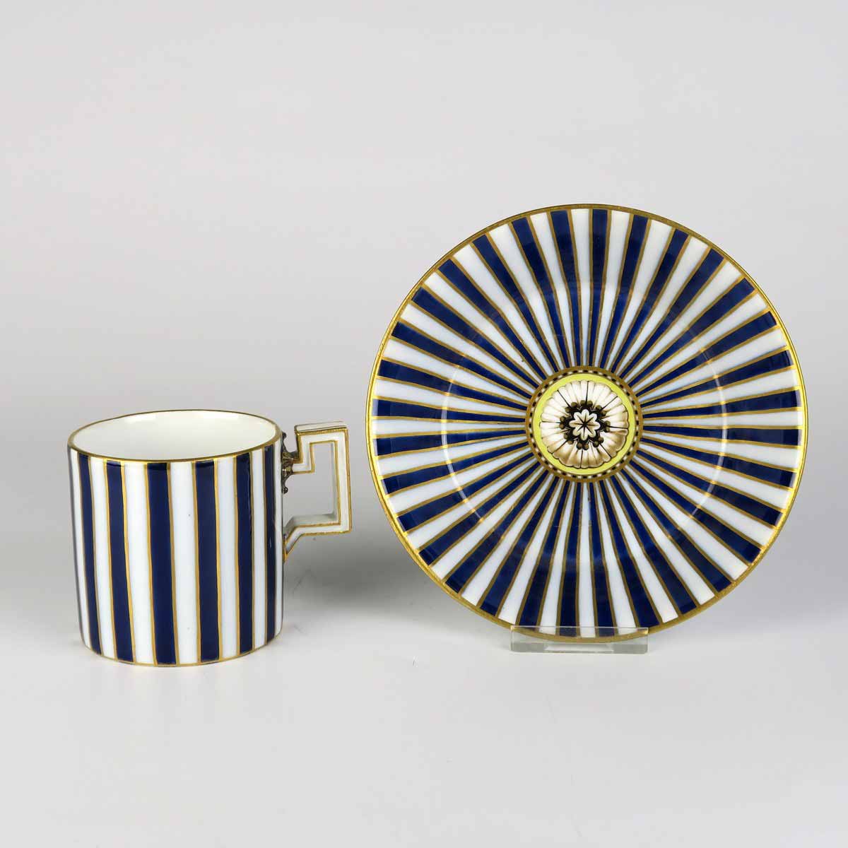 Klasicistní koflík s miskou - Míšeň