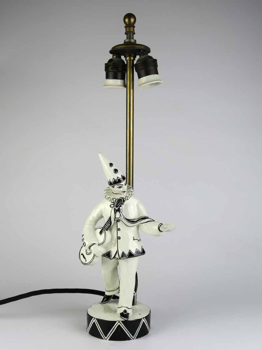 Figurální lampa "Pierot" - Hubert Kovařík