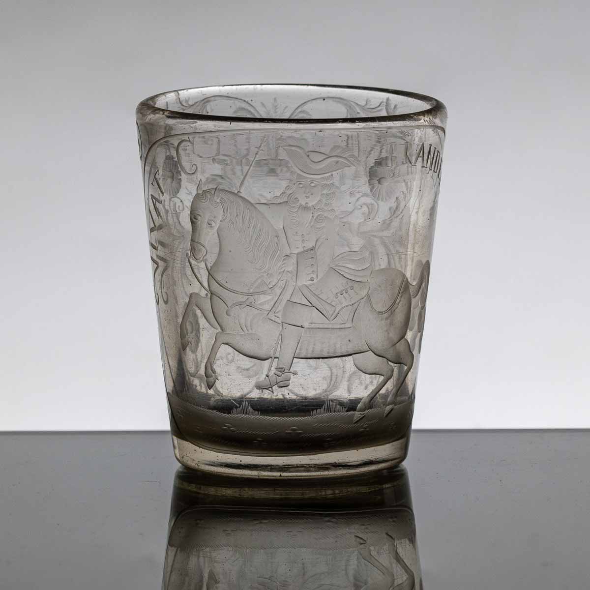 Barokní číše "Vivat C. Brandenburg"