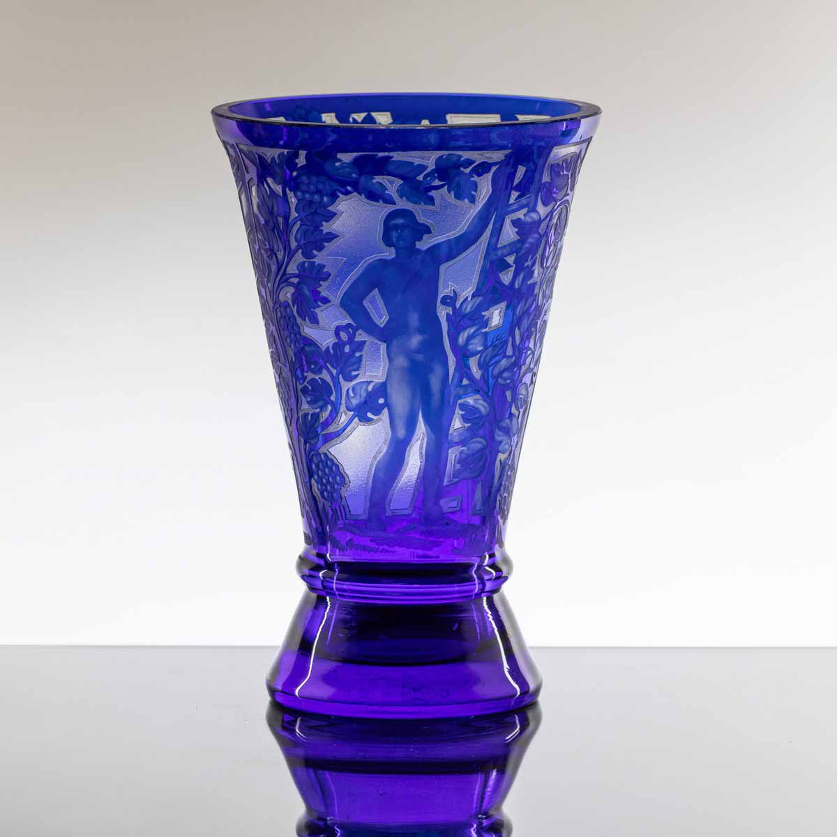 Josef Drahoňovský (1877 - 1938) | Váza "Vinobraní"