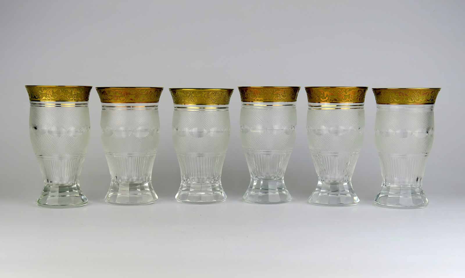 6 číší na vodu Splendid - Moser