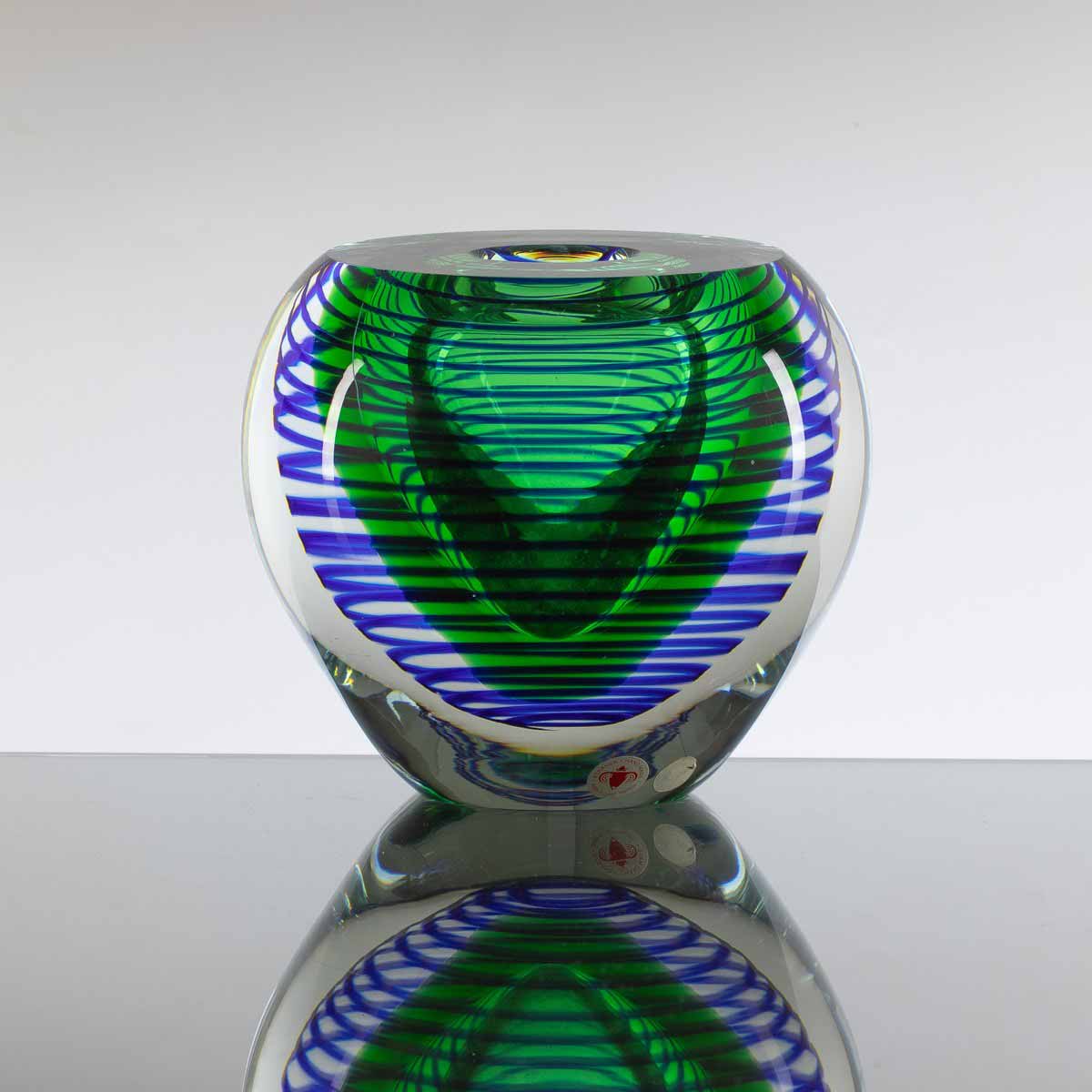 Stanislav Libenský (1921 - 2011) | Váza se spirálou