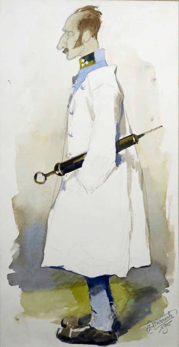 Zykmund Werciak | Konvolut 9 kreseb - I. světová válka