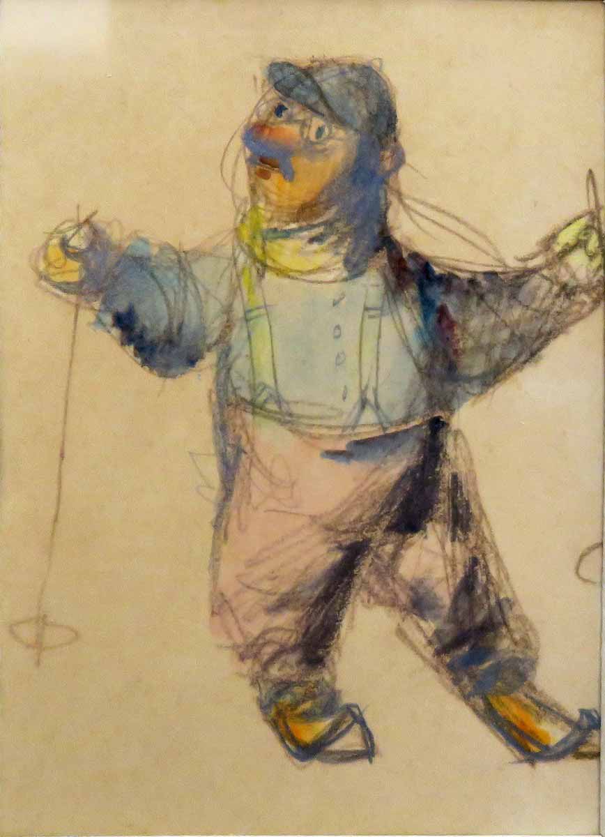 Jiří Trnka (1912 - 1969) | Nadšený lyžař