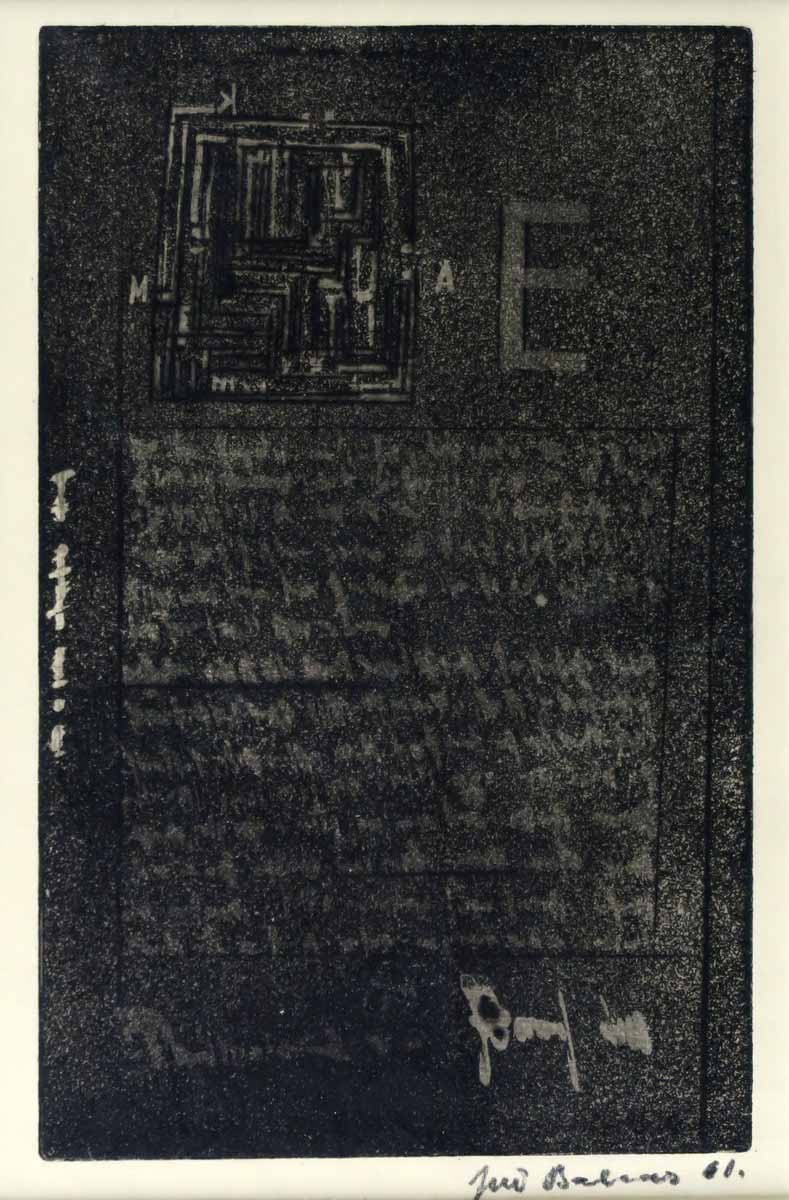 Jiří Balcar (1929 - 1968) | Bludiště III.