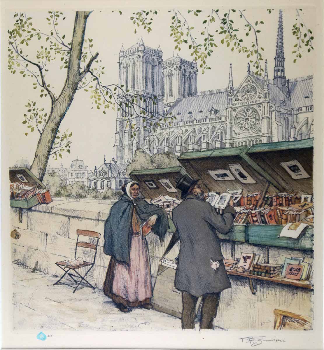 František Tavík Šimon (1877 - 1942) - Starý bibliofil - bukinistka