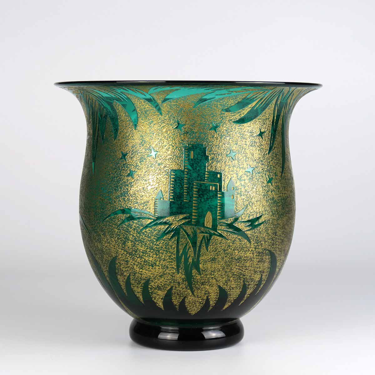 Art deco váza - Johann Örtel