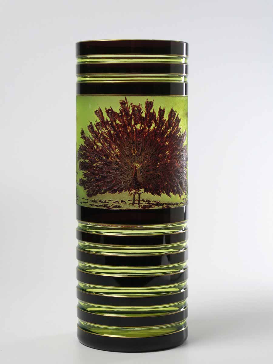 Váza Páv - Moser, Karlovy Vary