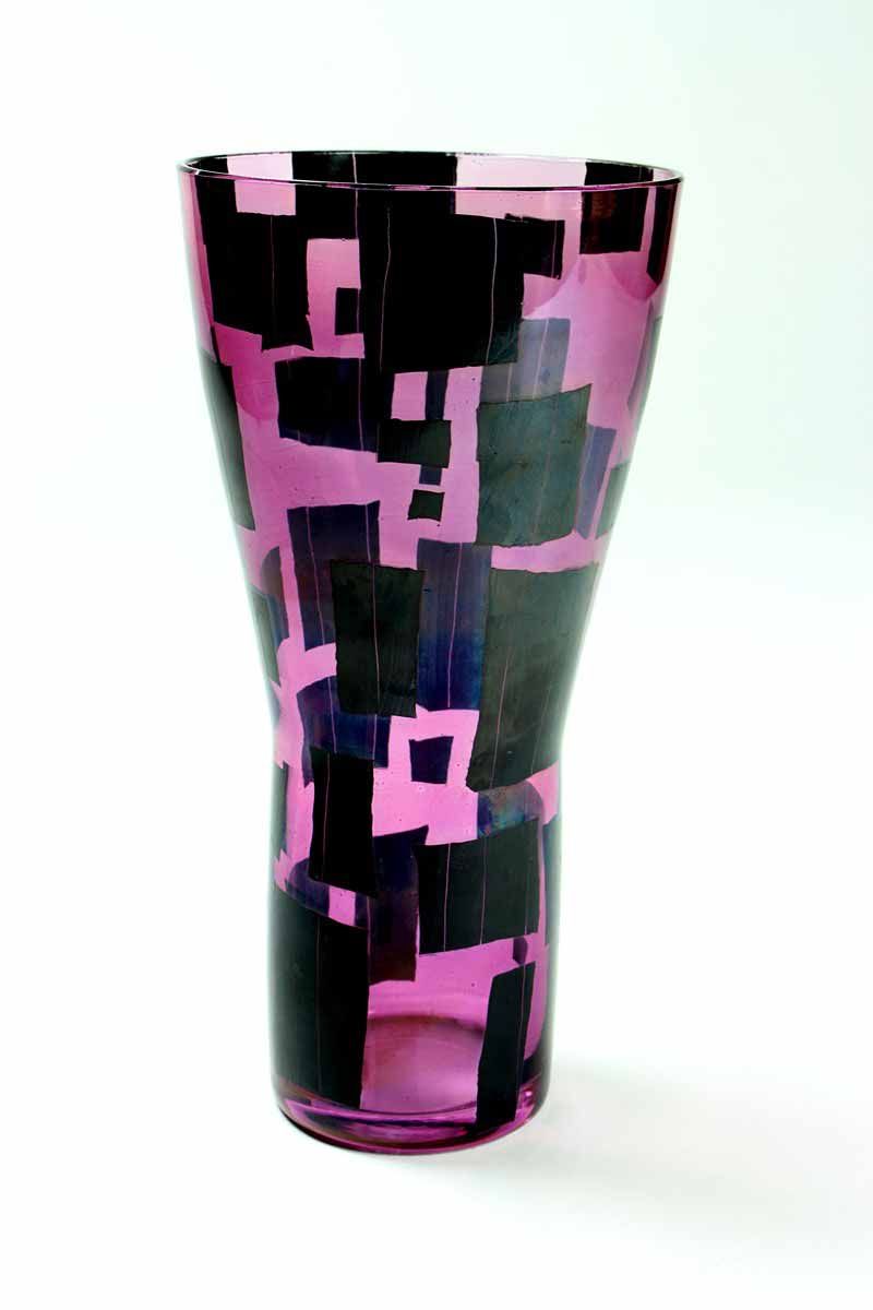 Karel Wünsch (1932 - 2020) - Váza s abstraktním dekorem