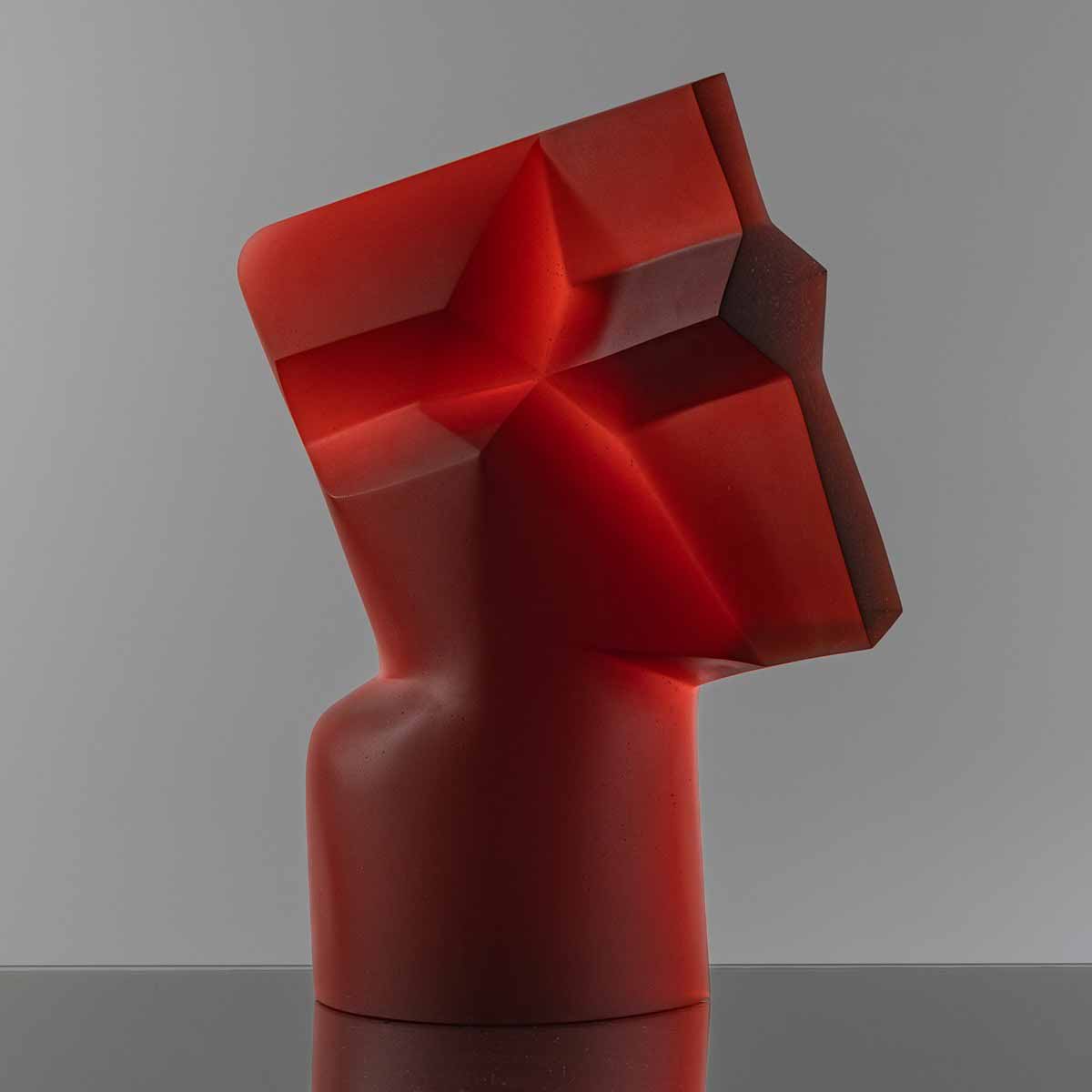 Stanislav Libenský (1921 - 2002) Jaroslava Brychtová (1924 - 2020) - Hlava křížová - malá verze