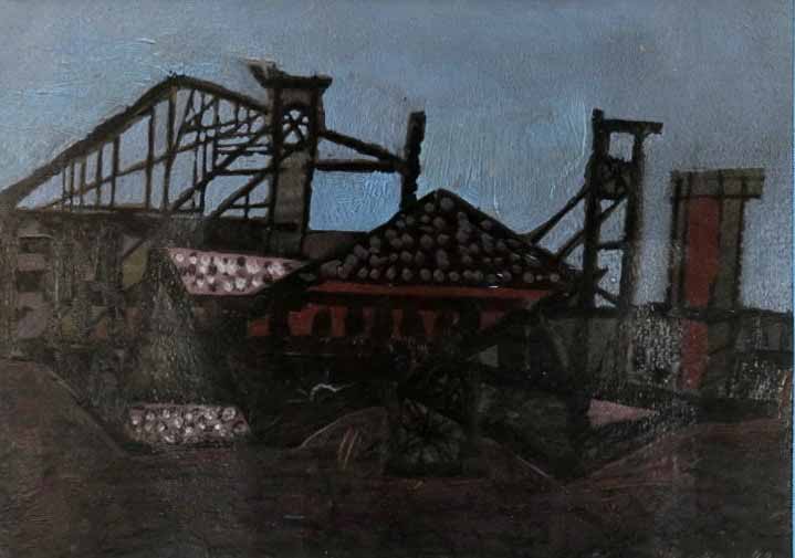 František Gross (1909 - 1985) - Těžební věže