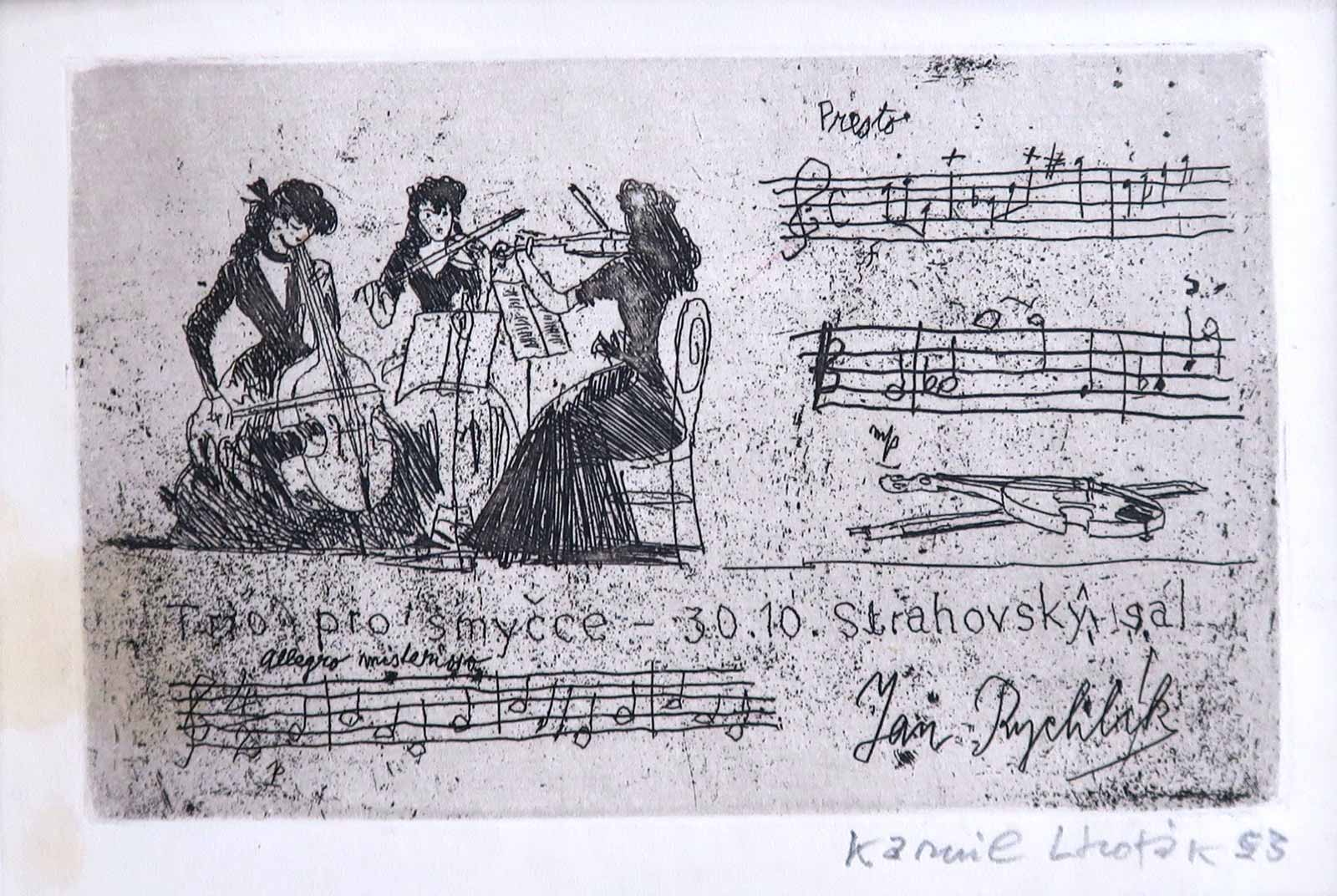 Kamil Lhoták (1912 - 1990) - Trio pro smyčce