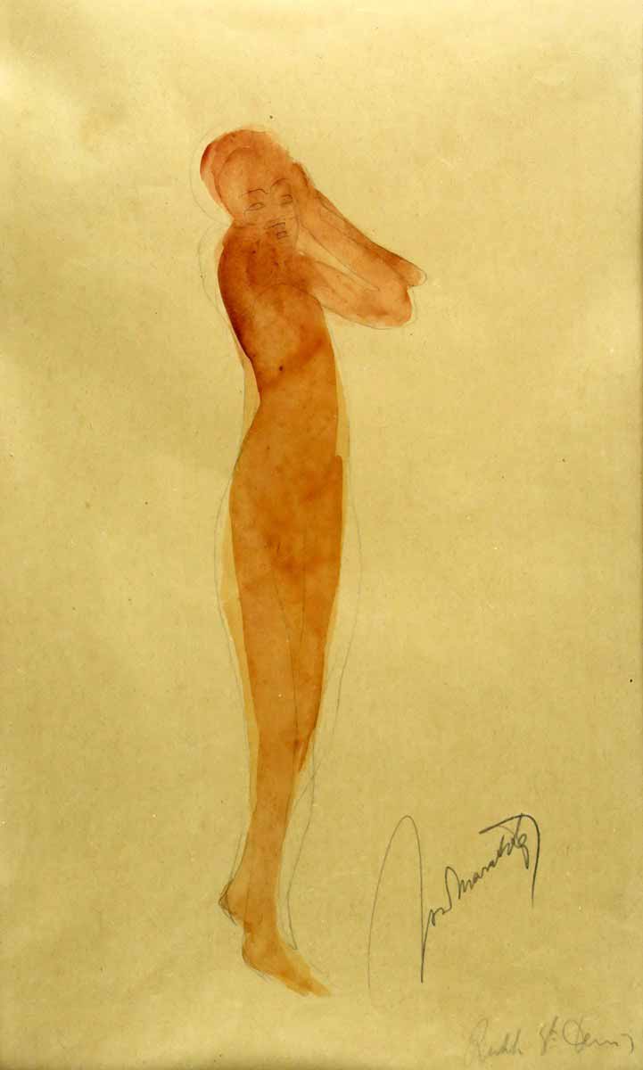 Josef Mařatka (1874 - 1937) - Studie Ženy