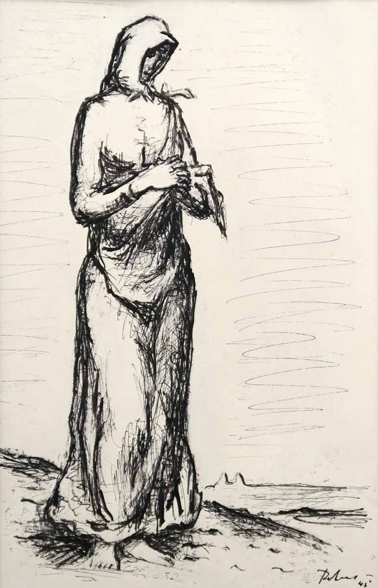 Václav Rabas (1885 - 1954) - Žena