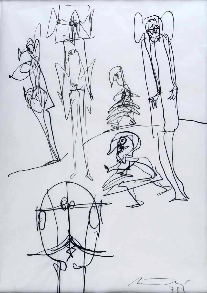 Jiří Načeradský (1939 - 2014) - Figury