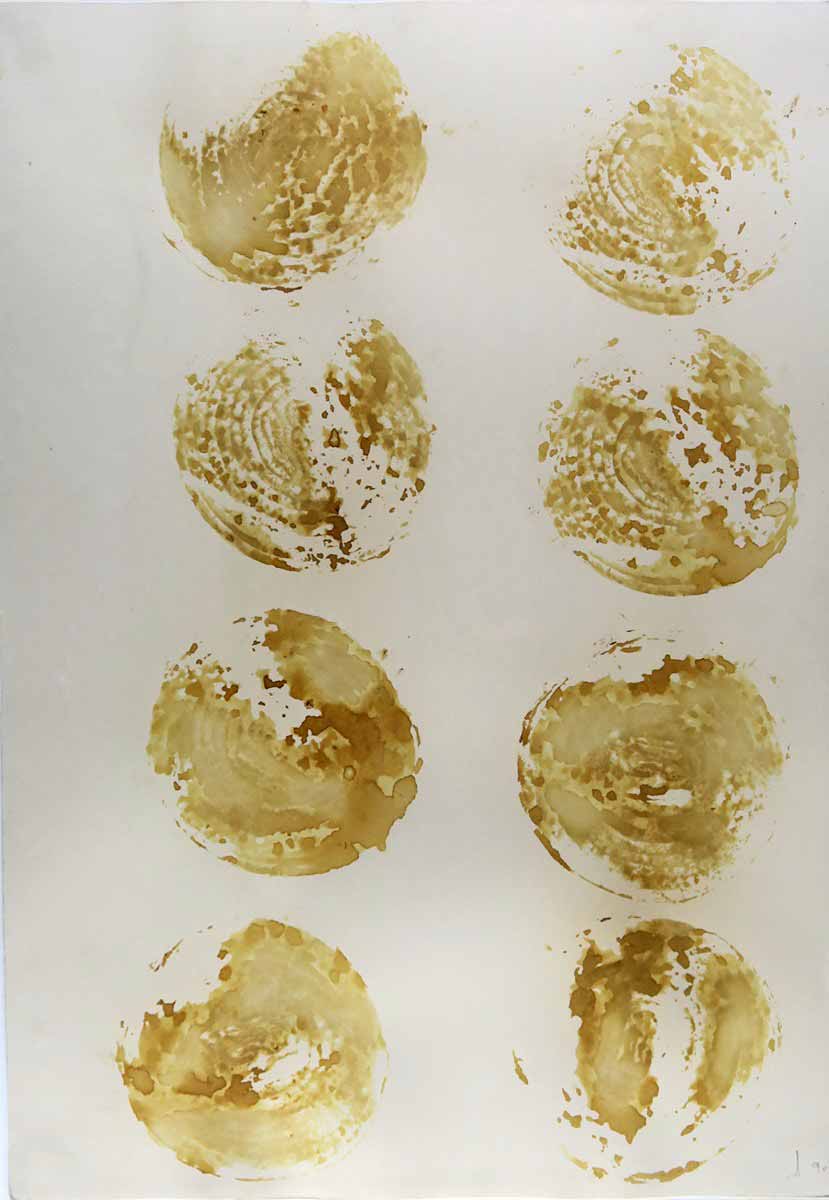 Jiří Georg Dokoupil (1954) - Ze série Ovocné obrazy II.