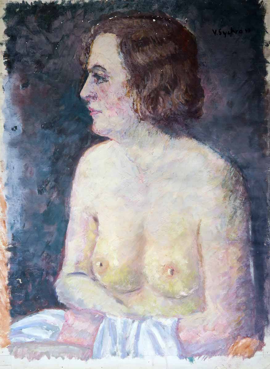 Vladimír Sychra (1903 - 1963) - ženský poloakt