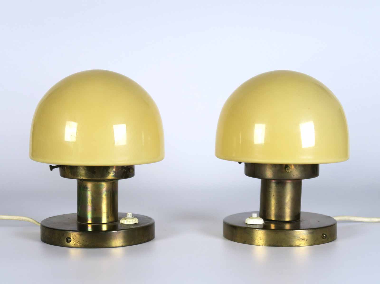 Pár art deco lampiček