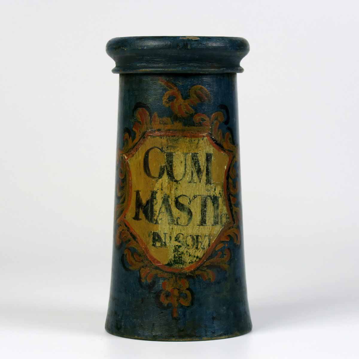 Barokní lékovka "CUM MASTI"