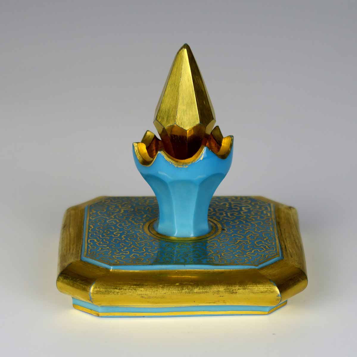 Biedermeierový flakon se zátkou