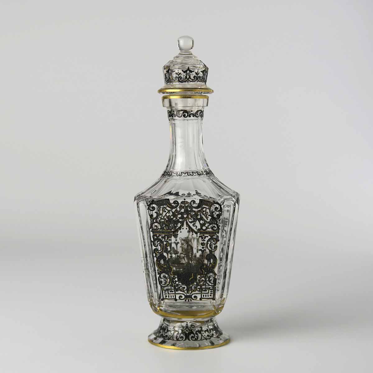 Flakon se zátkou - Lobmeyr