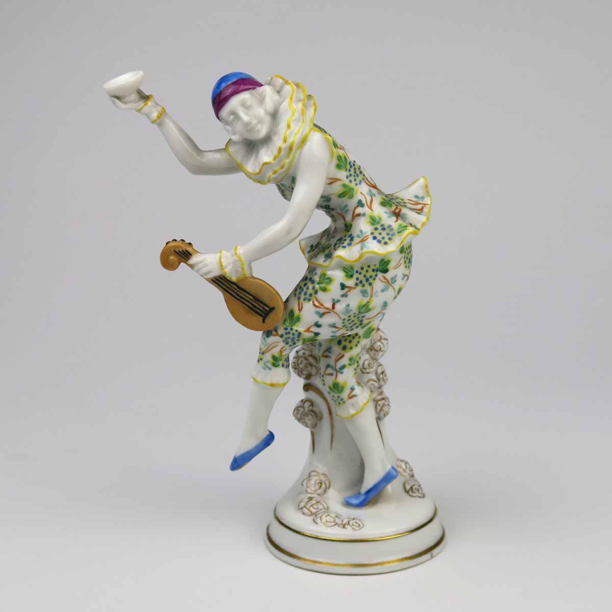 Tanečnice s loutnou a pohárkem, Sitzendorf