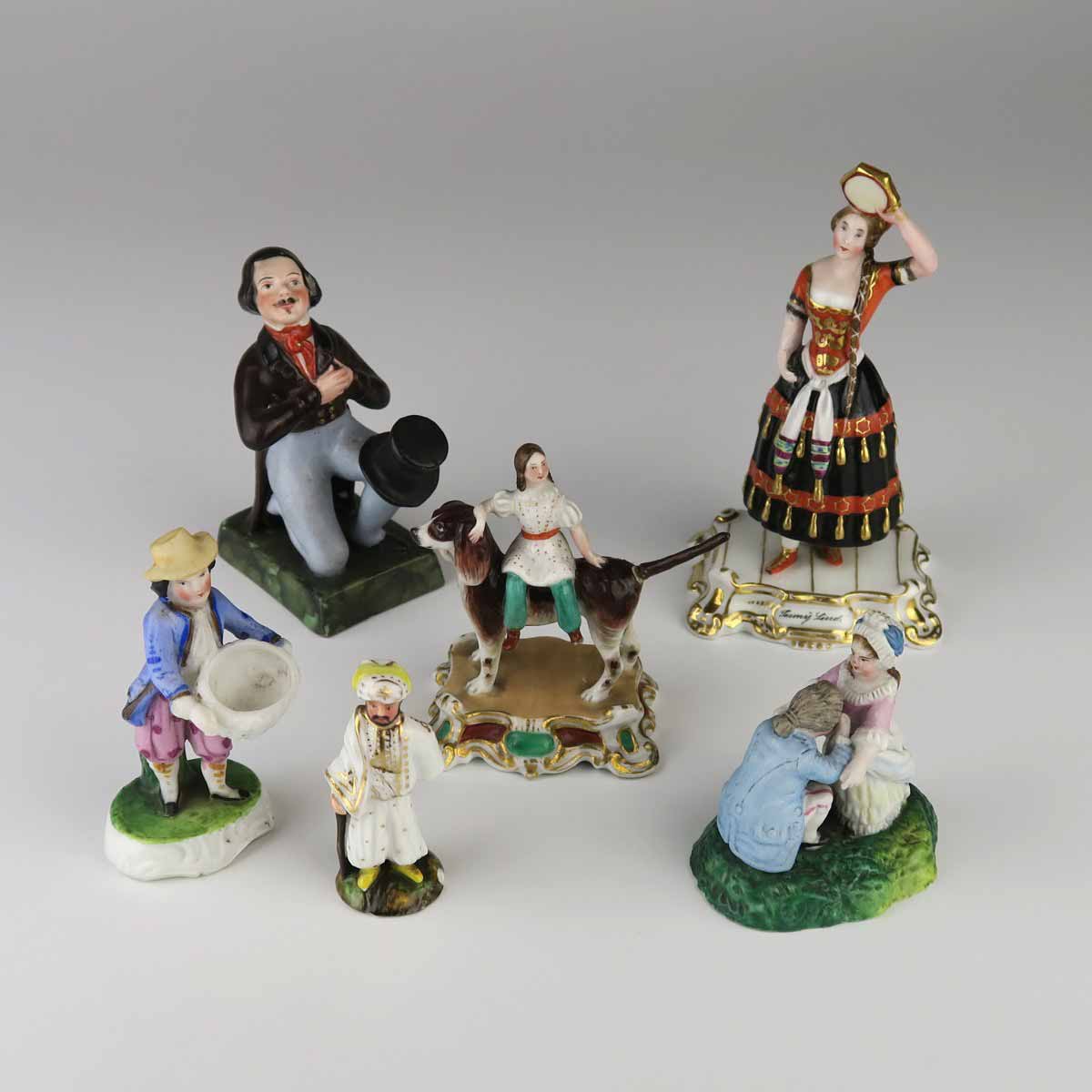 konvolut 6 miniaturních figurek