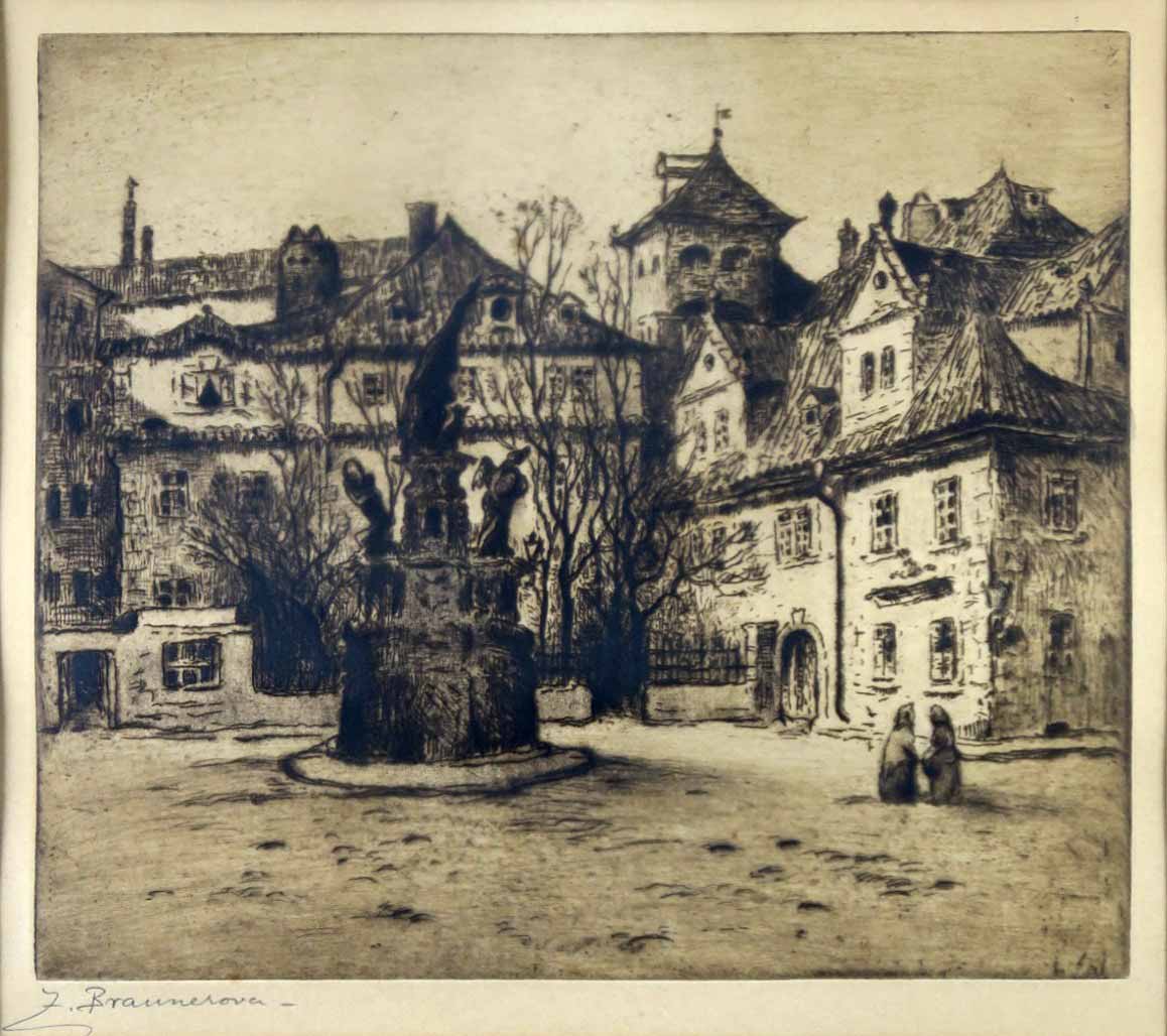 Zdenka Braunerová (1858 - 1934) - Maltézský plácek