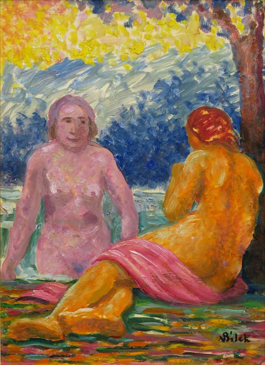 Alois Bílek (1887 - 1961) - Koupání
