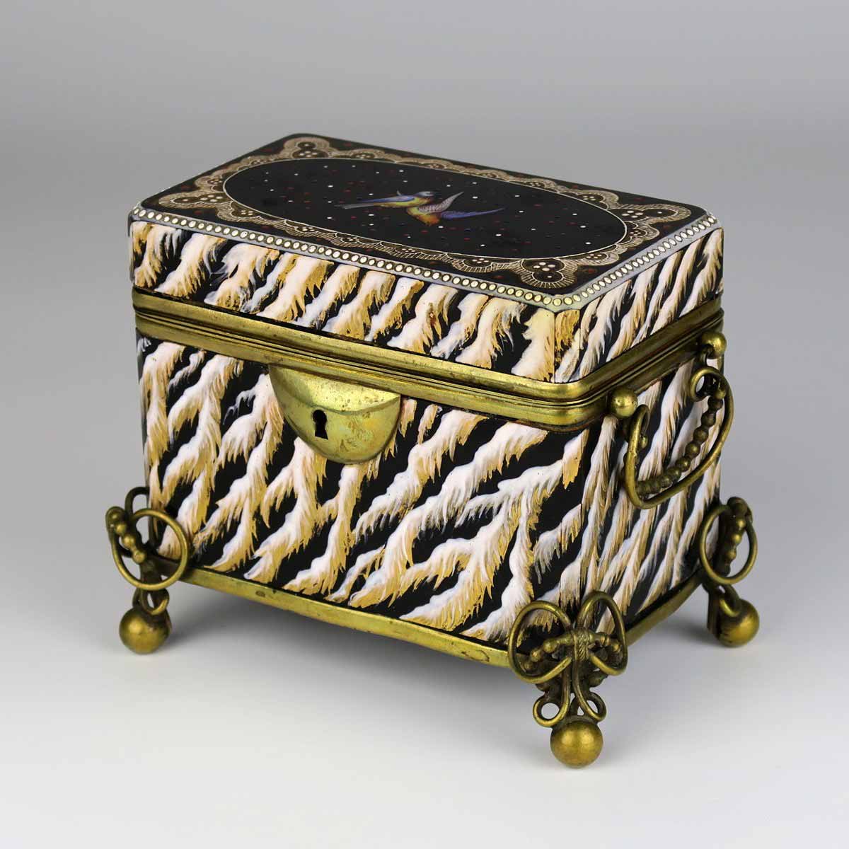 Hyalitová šperkovnice - Harrachov