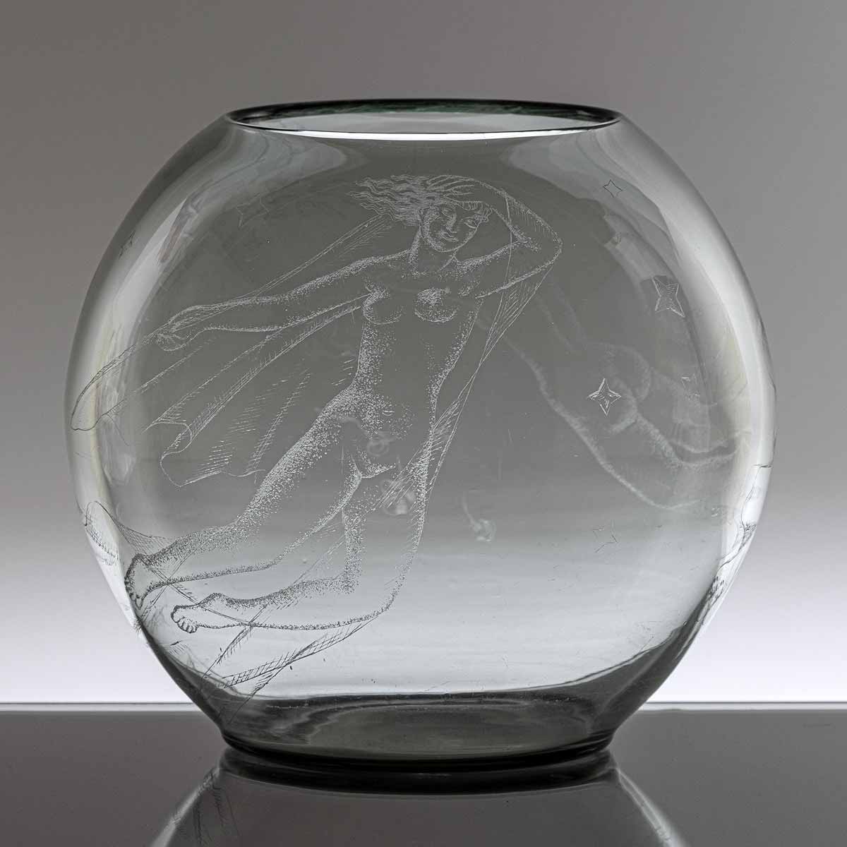 Váza s motivem aktu - Eiselt