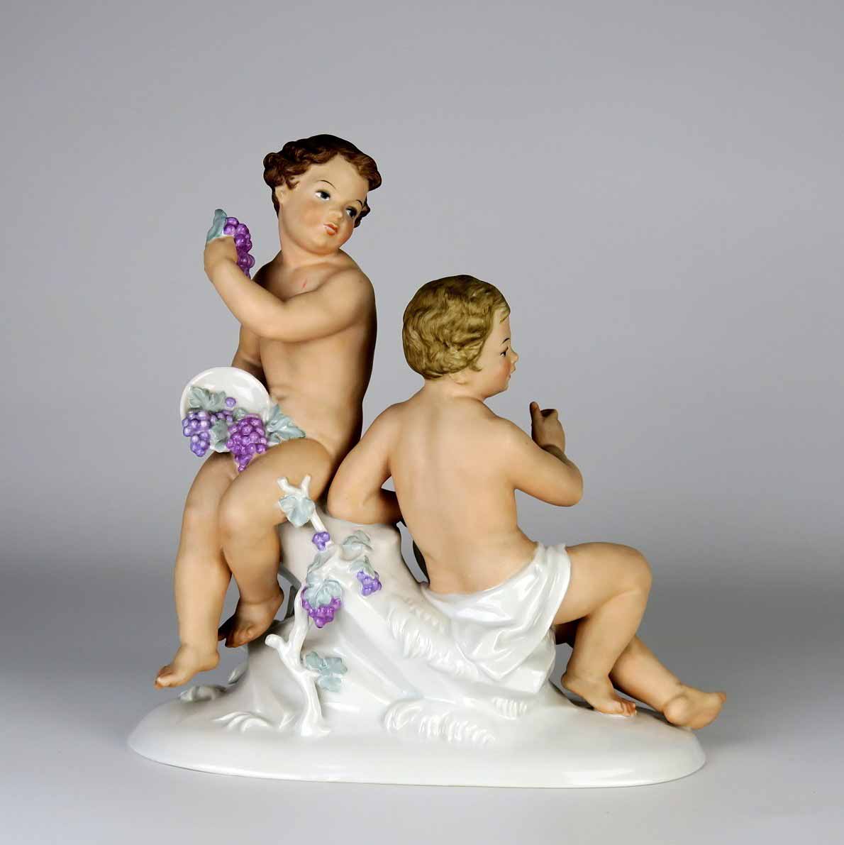 Pár putti s vínem - Rosenthal