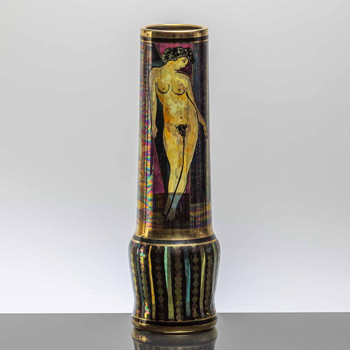 Bruno Riedel (1904 - 1975) - Váza s motivem aktu