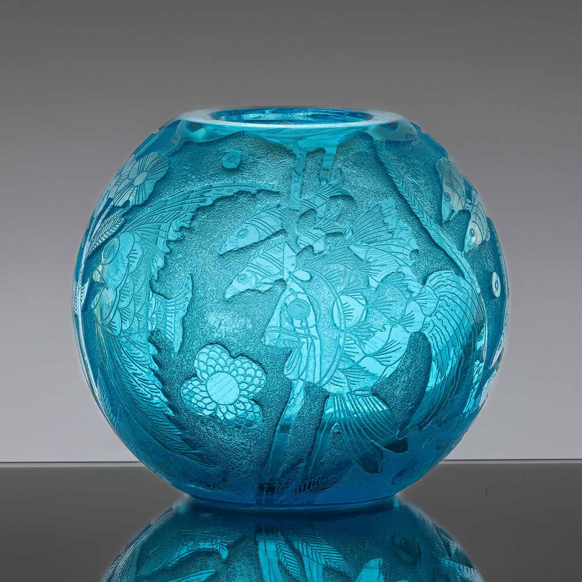 Heinrich Hussmann (1899 - 1982) - Váza "Mořský svět"