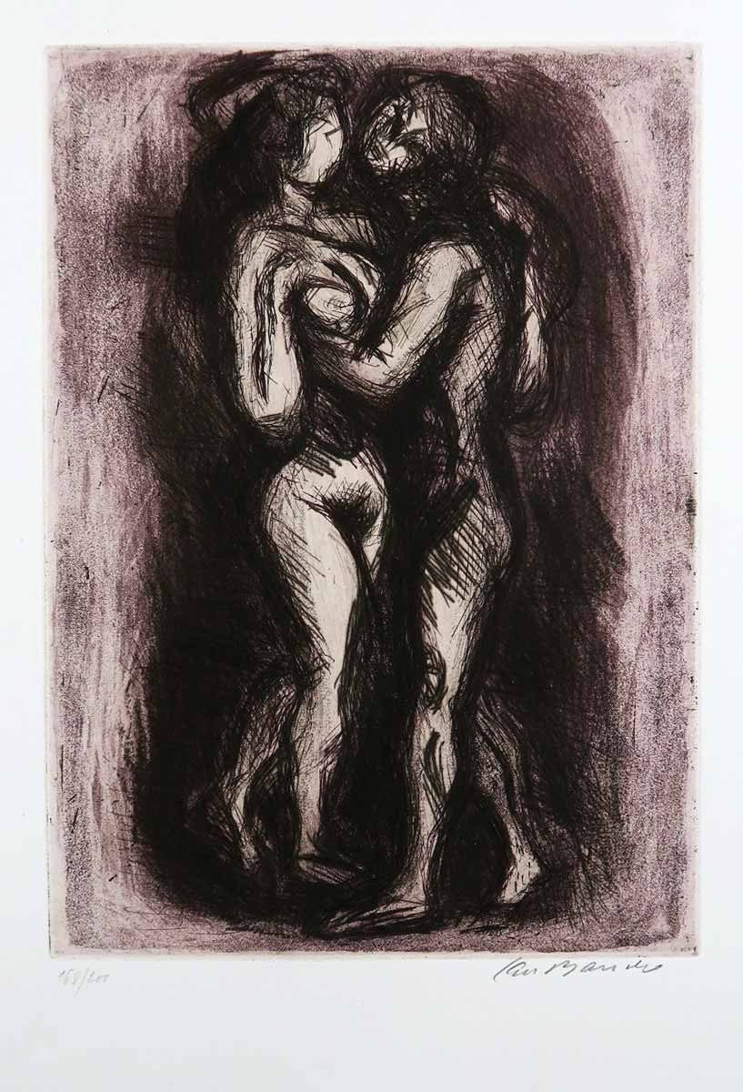 Jan Bauch (1898 - 1995) - Milenci