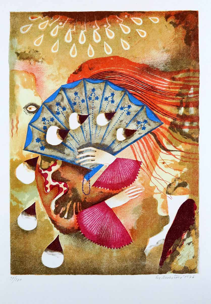 Eva Bednářová (1937 - 1986) - 2 listy - Eugen Oněgin, Bachová: Malá kronika