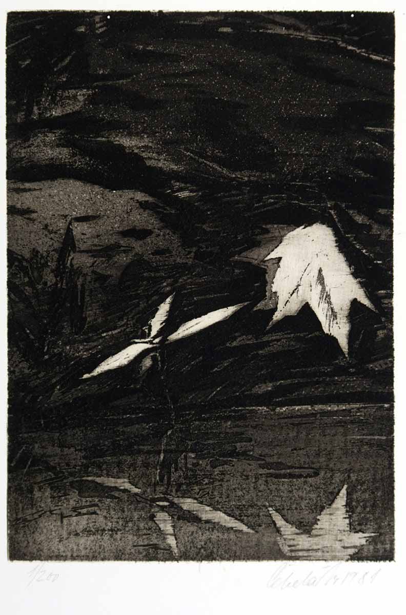 Ladislav Čepelák (1924 - 2000) - Podzimní listí