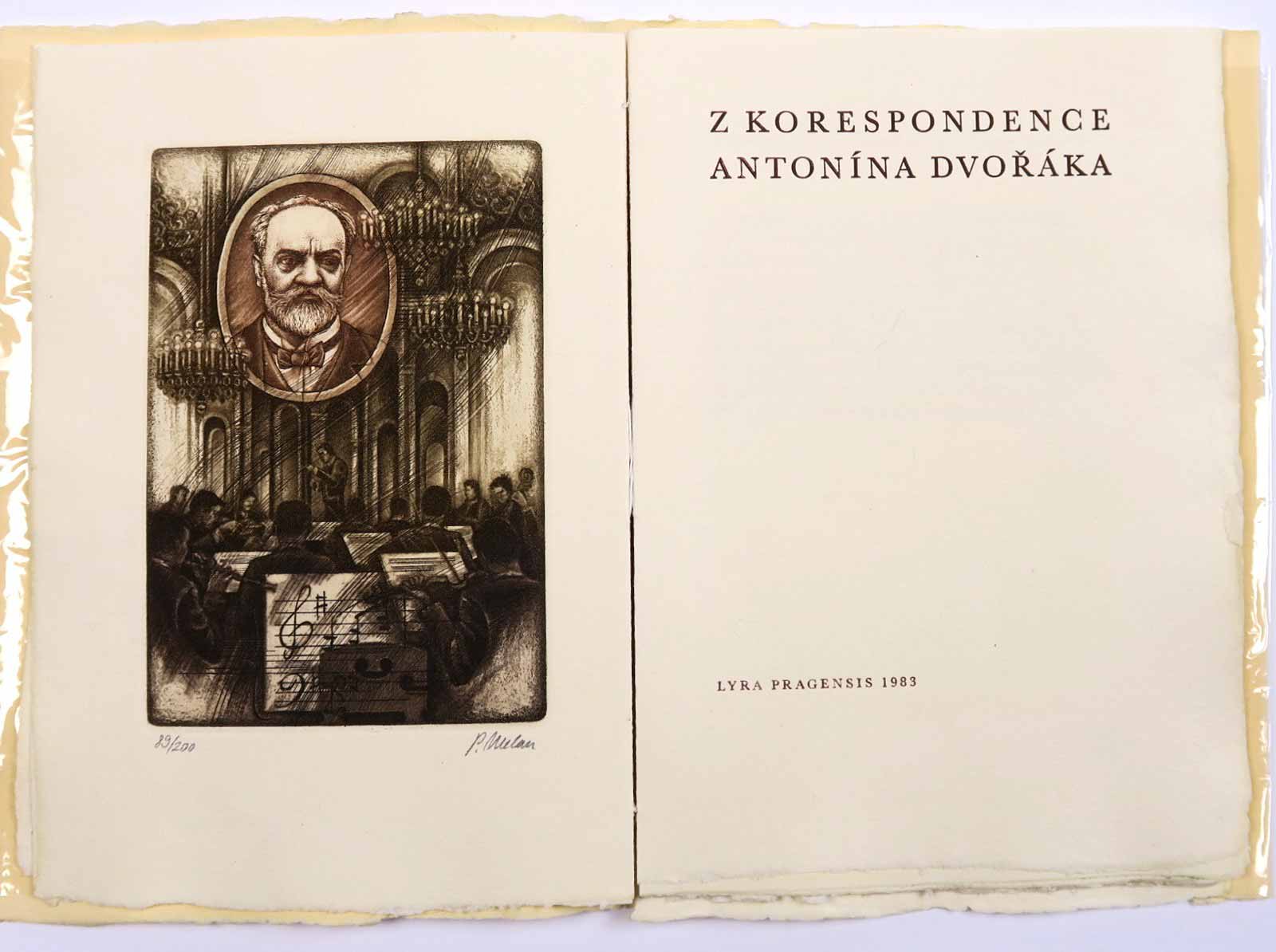 Petr Melan (1947) - Z korespondence Antonína Dvořáka