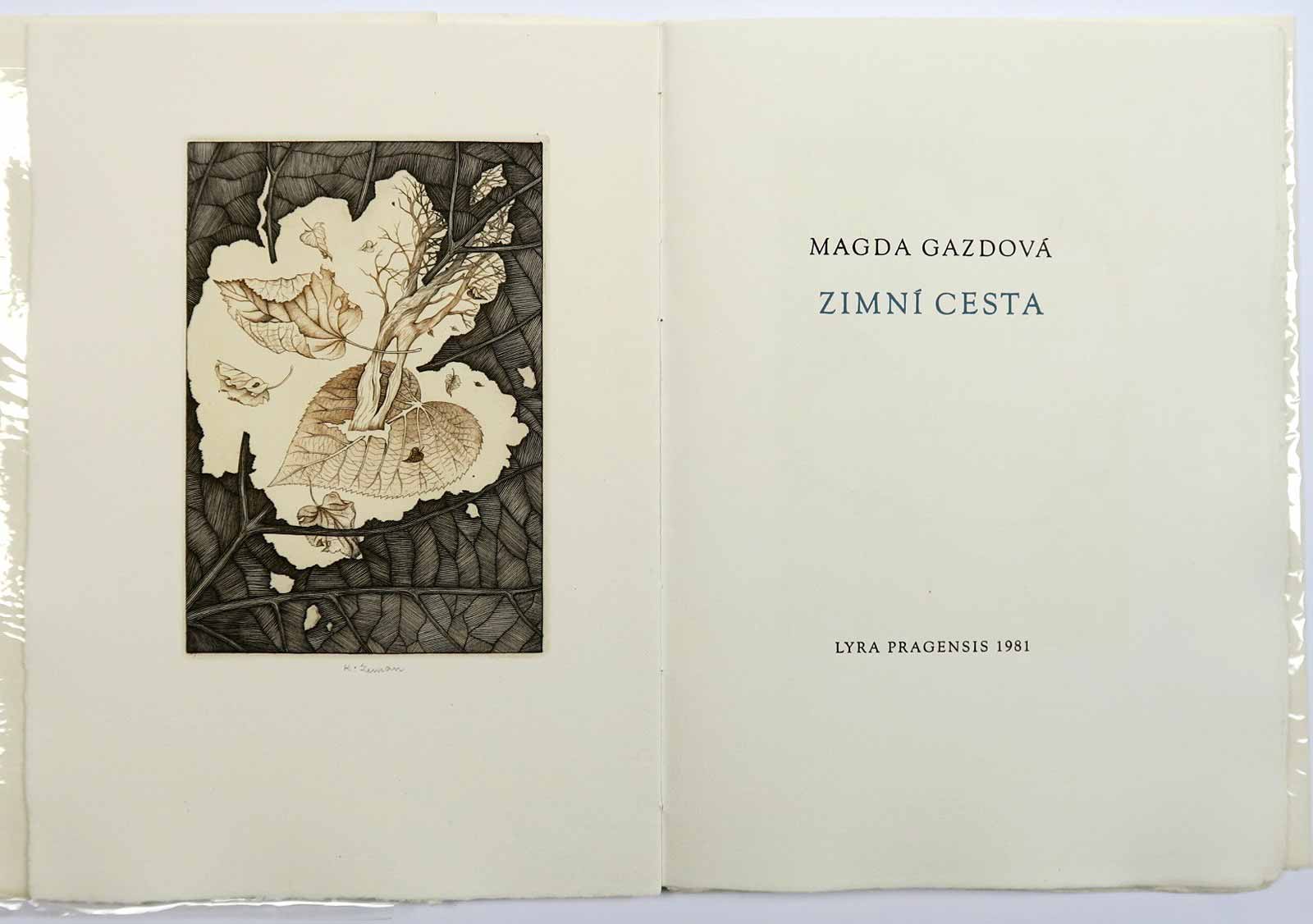 Karel Zeman (1910 - 1989) - M. Gazdová: Zimní cesta