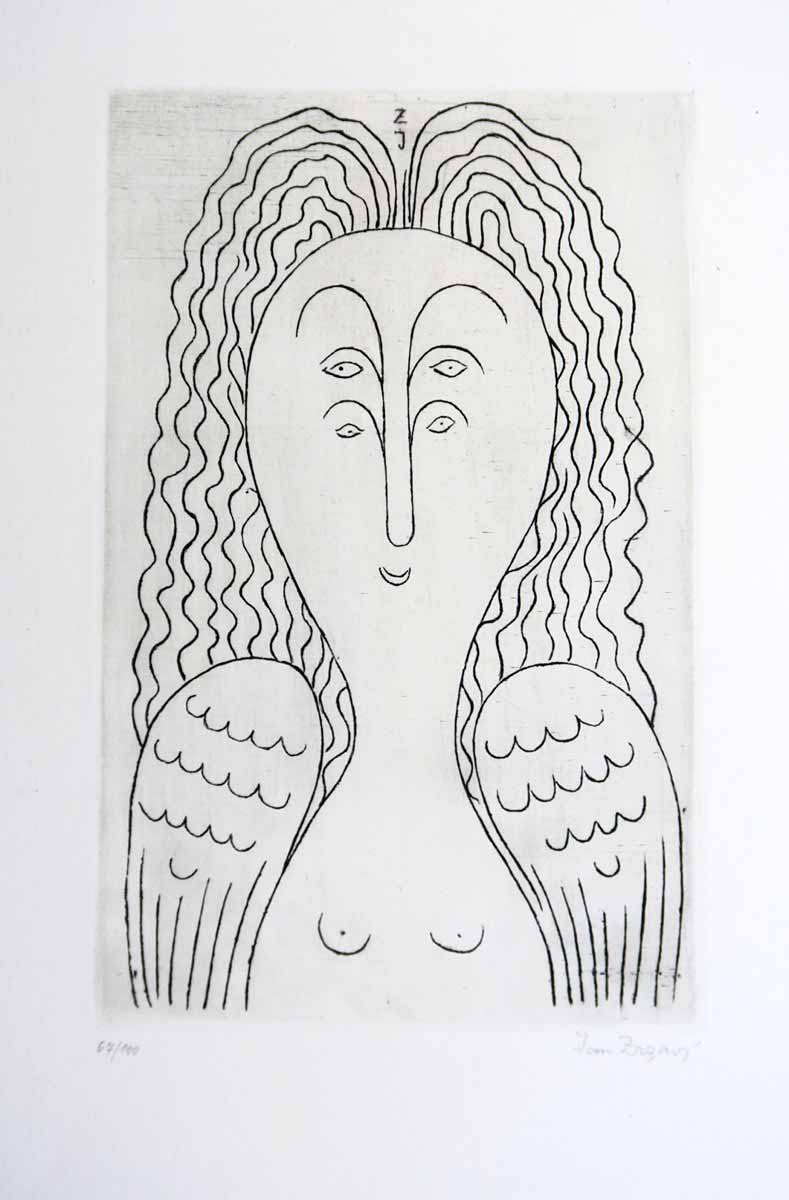 Jan Zrzavý (1890 - 1977) - Anděl