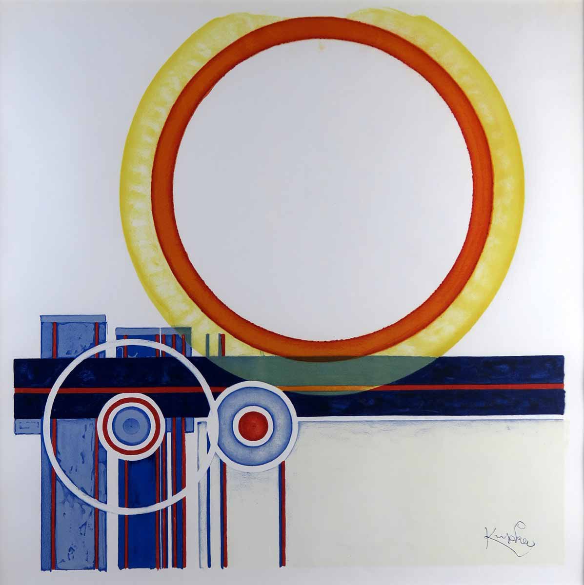 Franrtišek Kupka (1871 - 1957) - Le Disque Blanc