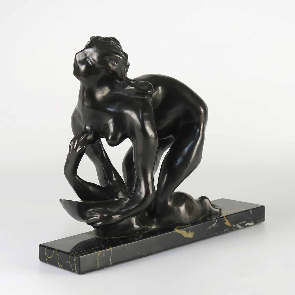 Jan Bauch (1898 - 1995) - Myjící se dívka