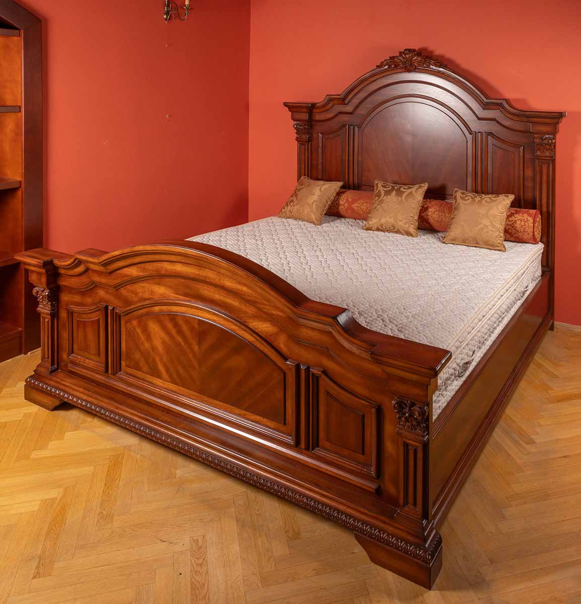 Postel v barokním stylu