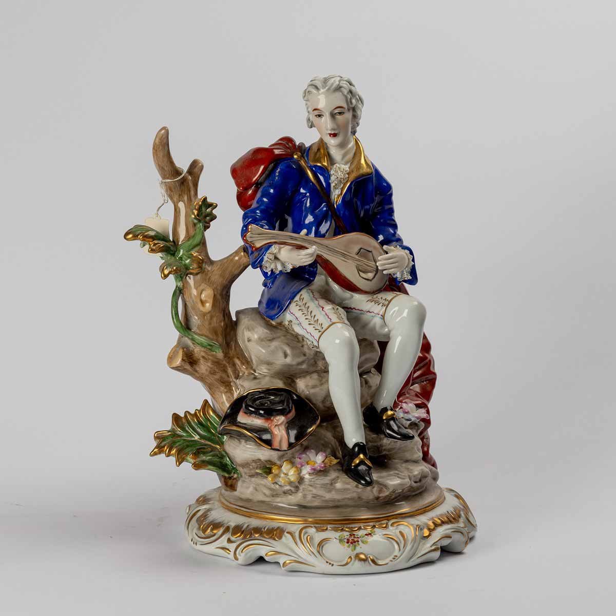 Kavalír hrající na loutnu