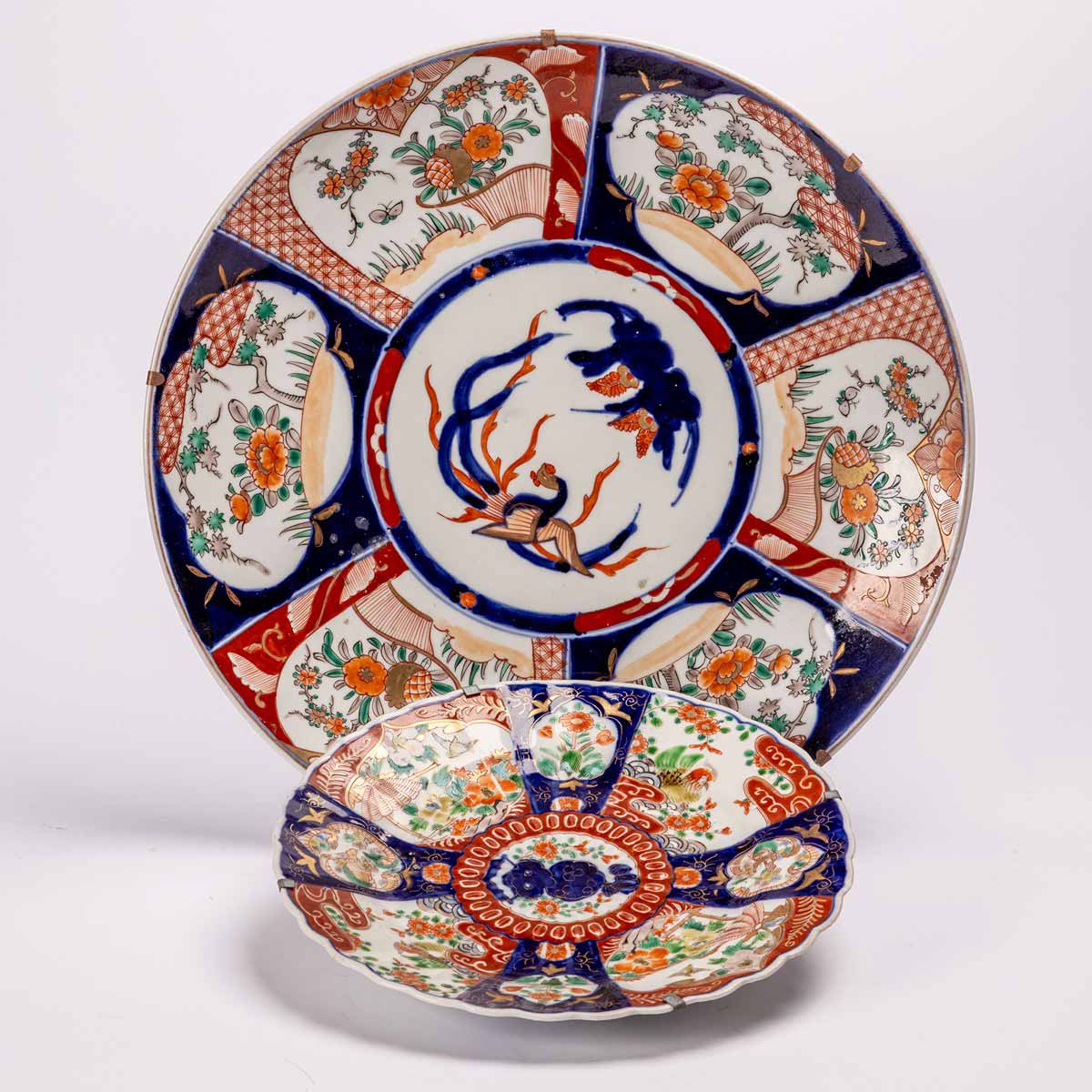 Dva dekorativní talíře - Arita